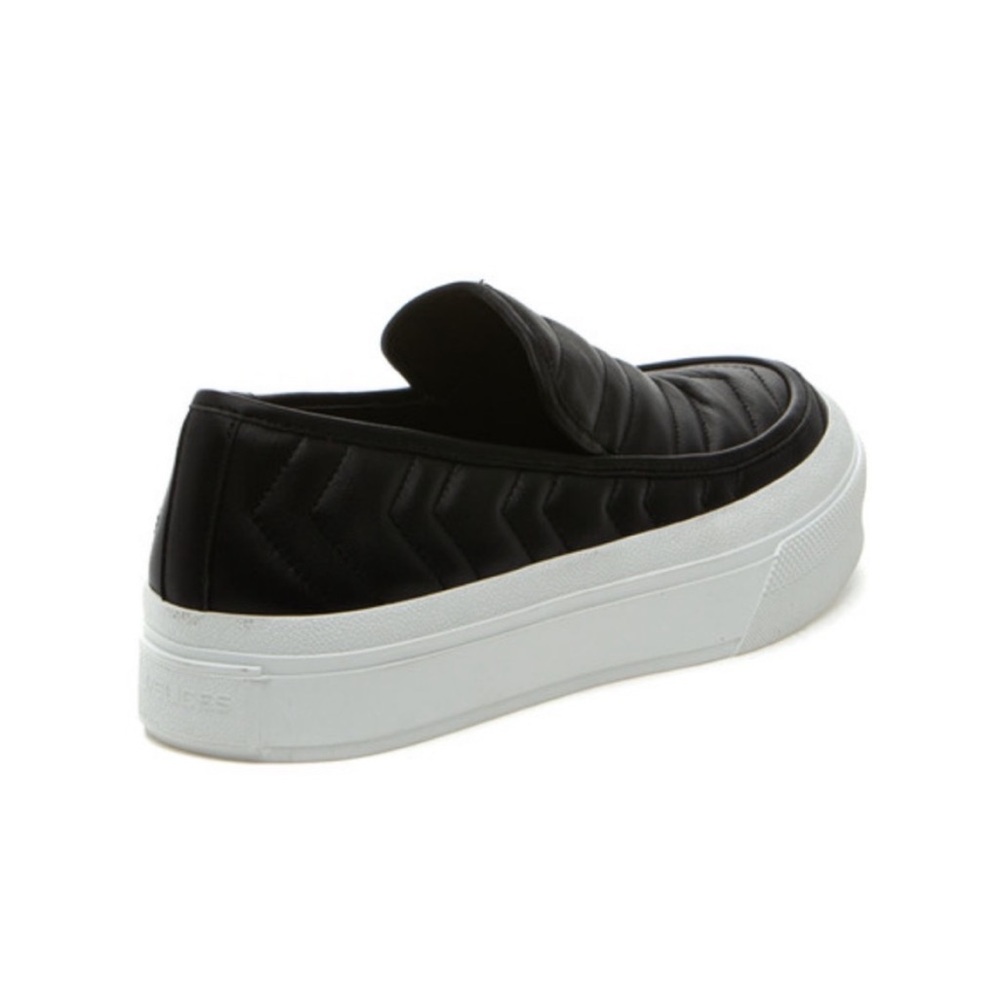 NWT J/SLIDES GYPSY Black Leather Sneaker - Picture 3 of 15